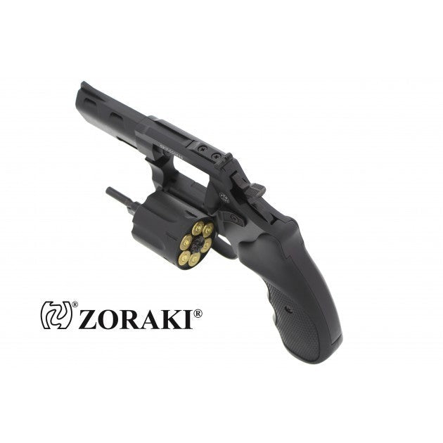 ZORAKI R2-TD BLANK REVOLVER 3" - BLACK - Tophatter's Army Deals BLANK GUNS - Tophatter Daily Deals