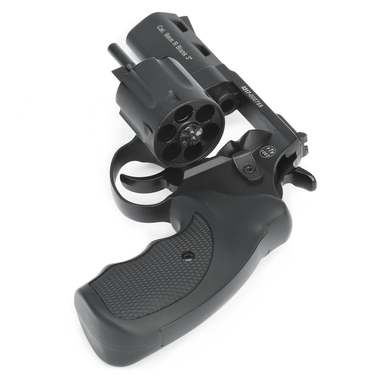ZORAKI R2-TD BLANK REVOLVER 3" - BLACK - Tophatter's Army Deals BLANK GUNS - Tophatter Daily Deals