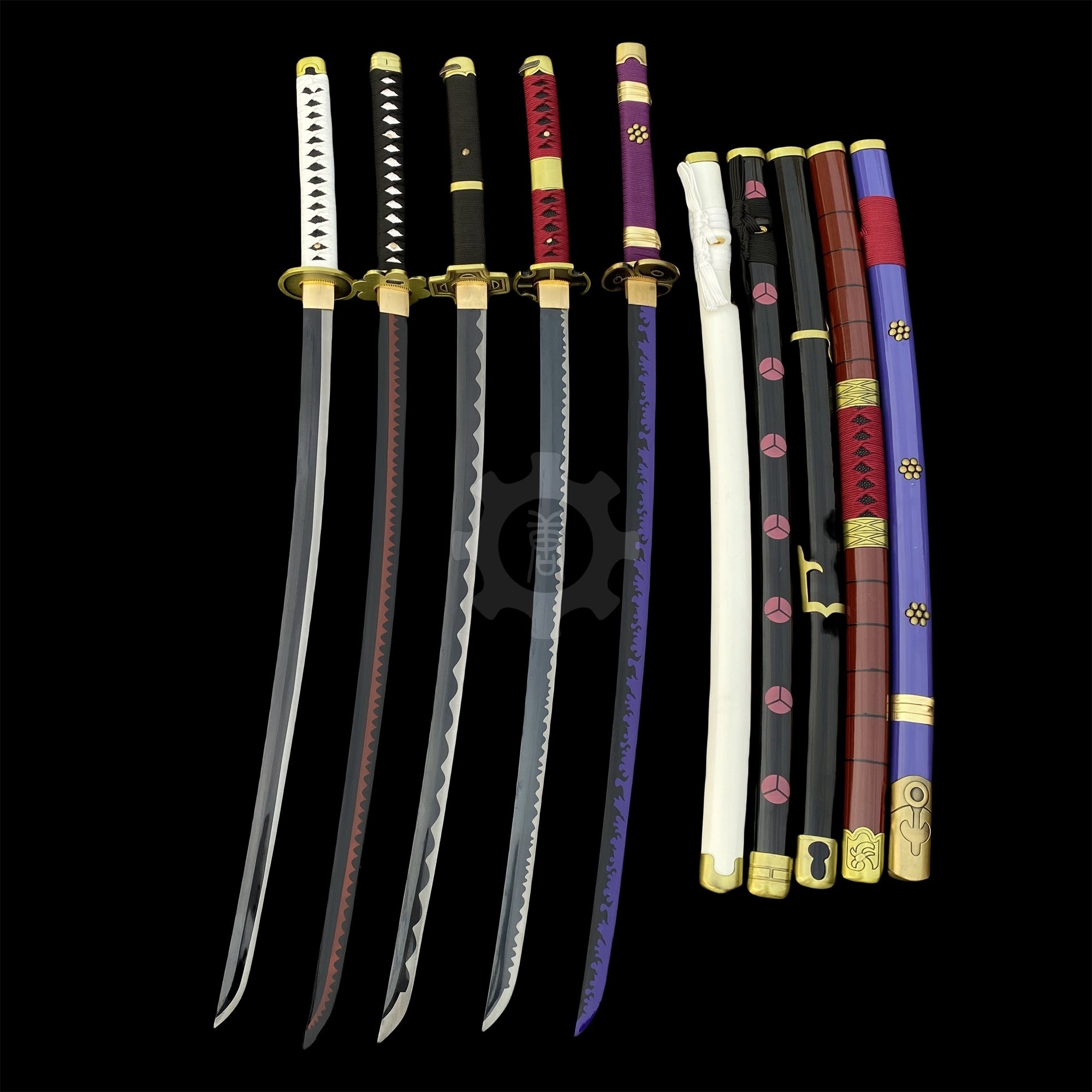 IRL Yubashiri Wado Ichimoji Shusui Enma Sandai Kitetsu Katana Carbon Steel Version - Tophatter Daily Deals