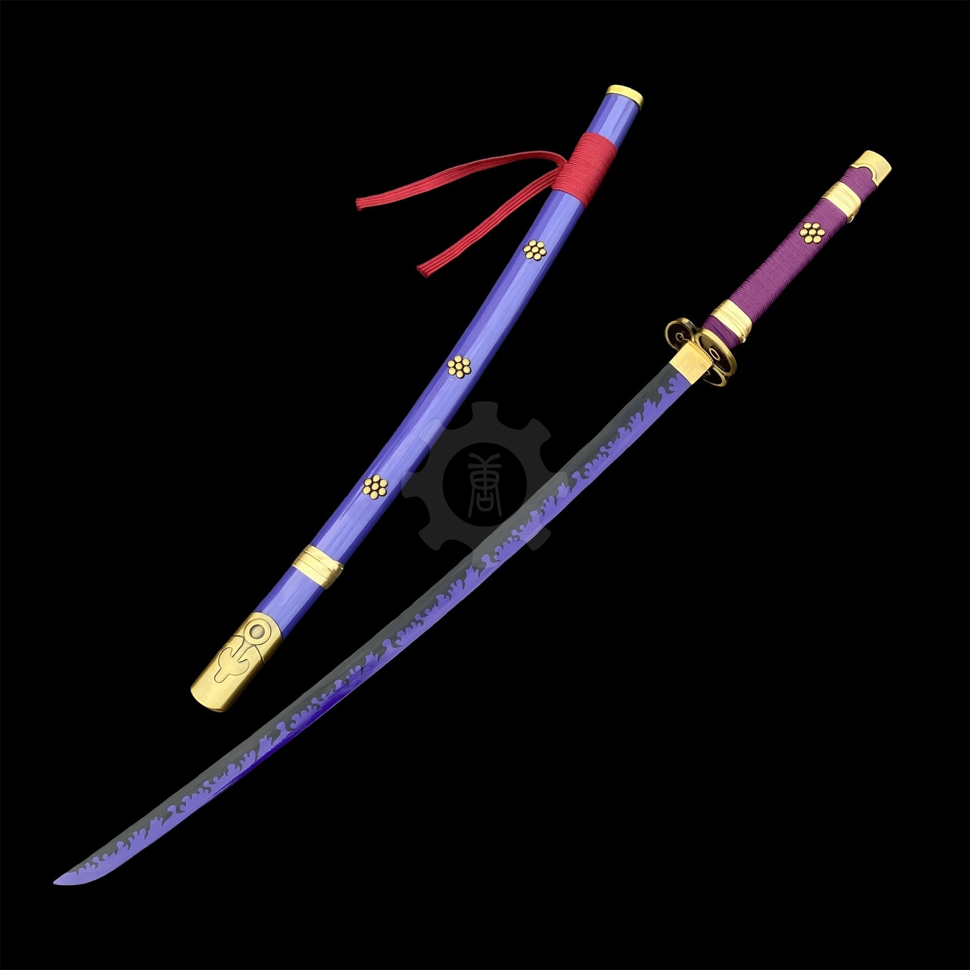 IRL Yubashiri Wado Ichimoji Shusui Enma Sandai Kitetsu Katana Carbon Steel Version - Tophatter Daily Deals