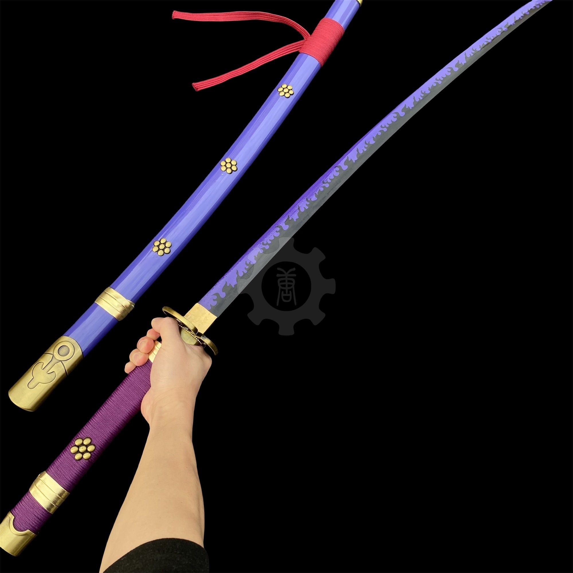 IRL Yubashiri Wado Ichimoji Shusui Enma Sandai Kitetsu Katana Carbon Steel Version - Tophatter Daily Deals