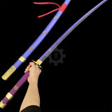 IRL Yubashiri Wado Ichimoji Shusui Enma Sandai Kitetsu Katana Carbon Steel Version - Tophatter Daily Deals