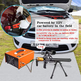 ZY® 12V / 240V COMPRESSOR (300 BAR) - AUTO SHUTOFF - Tophatter's Army Deals ACCESSORIES - Tophatter Daily Deals