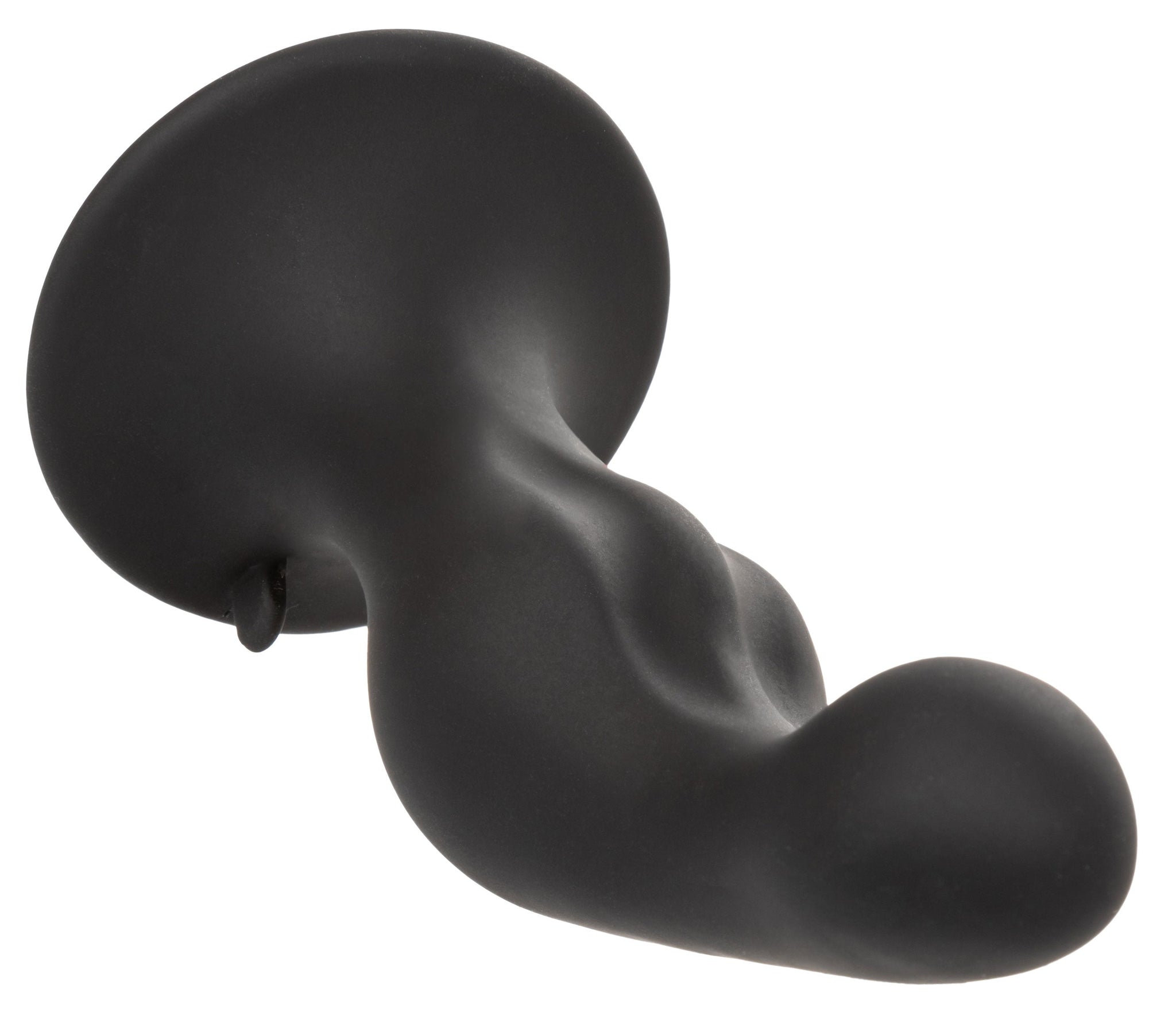 Silicone Anal Ripple Kit Set of 3 Black Graduated Curved Anal Plugs with Suction Cup Base > Anal Range > Butt Plug Kits - Tophatter Daily Deals