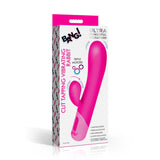 Clit Tapping Vibrating Rabbit (Pink) – Flexible Silicone Rabbit Vibrator > Vibrators > Ladies > Rabbit - Tophatter Daily Deals