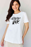 Simply Love Full Size MAMA BEAR Graphic Cotton T-Shirt Bleach Women's T-Shirts - Tophatter Daily Deals