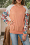 Exposed Seam Round Neck Blouse Blouses - Tophatter Daily Deals