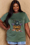 Simply Love Full Size Jack-O'-Lantern Graphic T-Shirt Women's T-Shirts - Tophatter Daily Deals