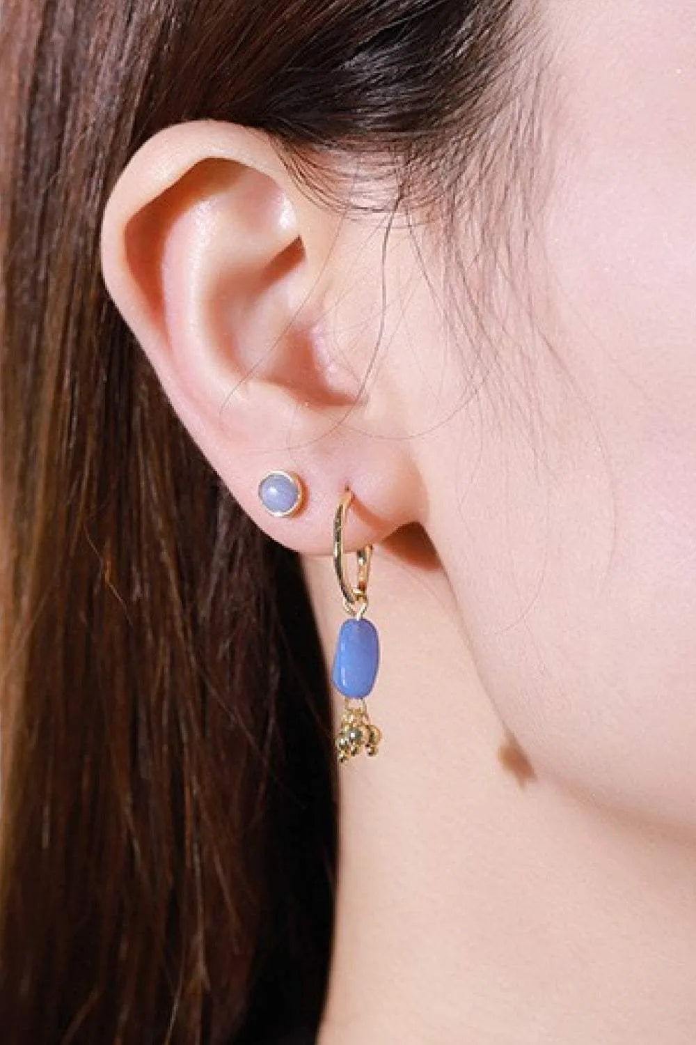 Stone Drop Earrings Earrings - Tophatter Daily Deals