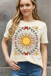 Simply Love Full Size Sun Graphic Cotton Tee Women's T-Shirts - Tophatter Daily Deals