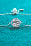 Adored All For Fun 1 Carat Moissanite Bracelet Bracelets - Tophatter Daily Deals