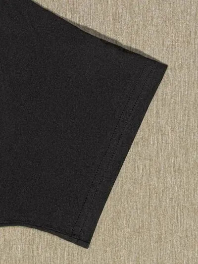 Coffee Bean Graphic Round Neck T-Shirt Women's T-Shirts - Tophatter Daily Deals