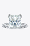 5.52 Carat Moissanite Side Stone Ring Moissanite - Tophatter Daily Deals