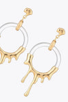 Zinc Alloy and Resin Drop Earrings Earrings - Tophatter Daily Deals