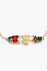 A to J Zircon Bracelet Bracelets - Tophatter Daily Deals