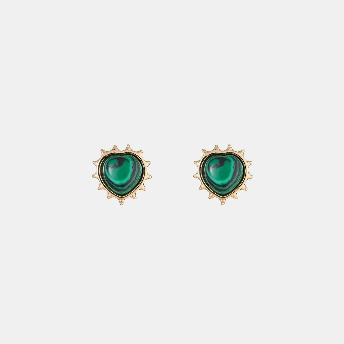 Heart & Geometric Alloy Earrings Style C One Size Earrings - Tophatter Daily Deals