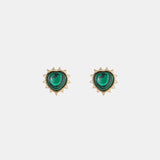 Heart & Geometric Alloy Earrings Style C One Size Earrings - Tophatter Daily Deals