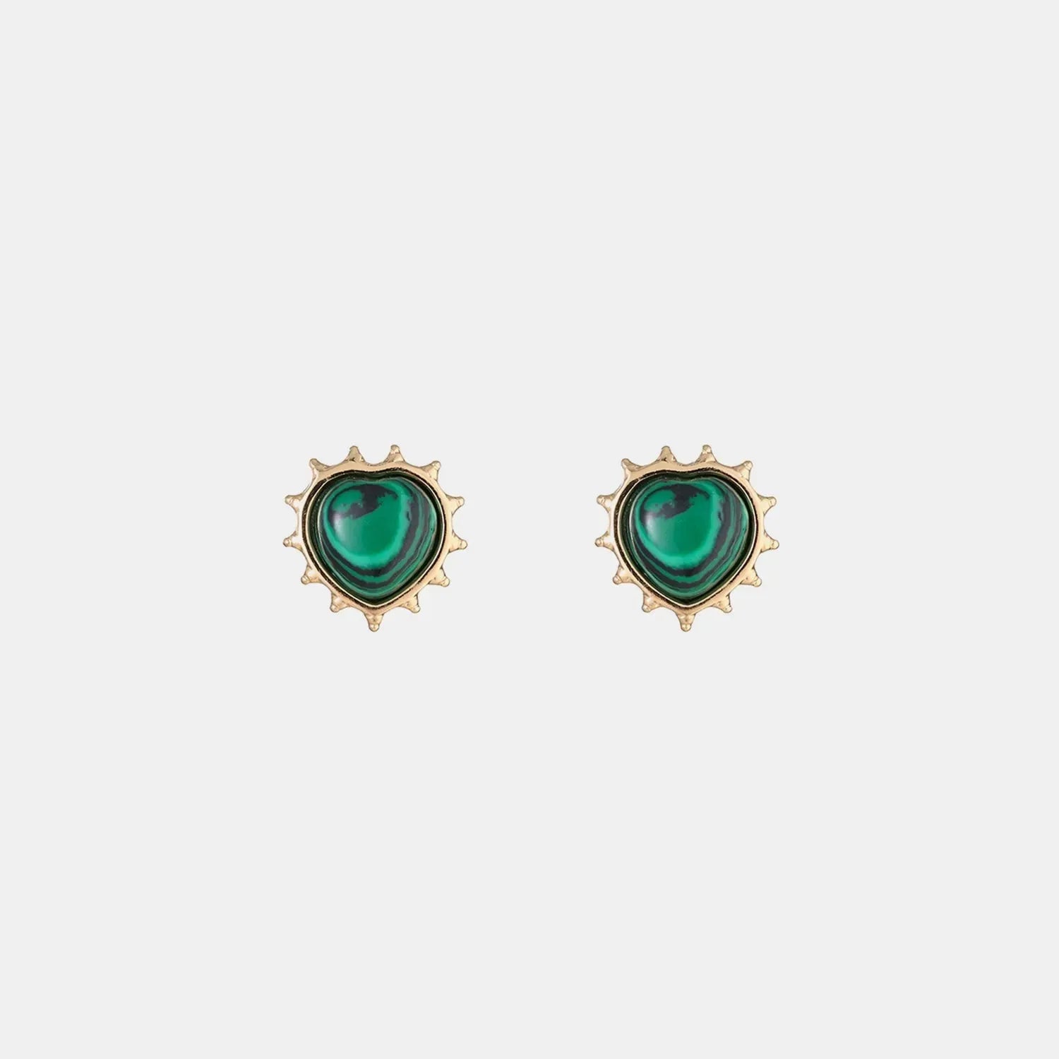 Heart & Geometric Alloy Earrings Style C One Size Earrings - Tophatter Daily Deals