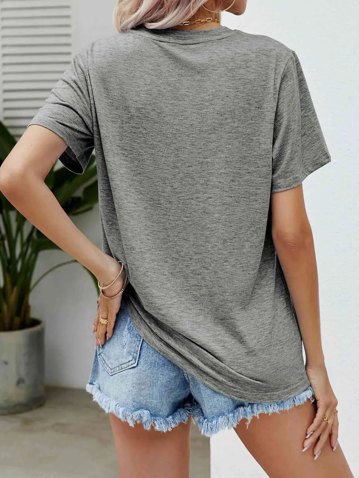 MAMA BUNNY Easter Graphic Short Sleeve Tee Women's T-Shirts - Tophatter Daily Deals
