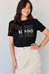 Simply Love Full Size BE KIND Graphic T-Shirt Women's T-Shirts - Tophatter Daily Deals