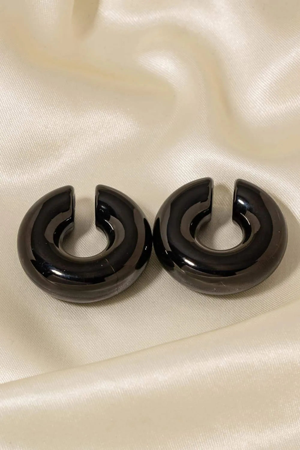 Stainless Steel Cuff Earrings Earrings - Tophatter Daily Deals