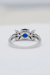 Spinel Zircon Leaf Ring Rings - Tophatter Daily Deals