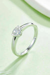 Moissanite 925 Sterling Silver Solitaire Ring Moissanite - Tophatter Daily Deals