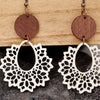 Geometric Cutout Dangle Earrings Earrings - Tophatter Daily Deals