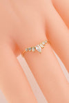 Zircon 925 Sterling Silver Ring Rings - Tophatter Daily Deals
