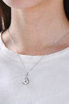 2 Carat Moissanite 925 Sterling Silver Necklace Moissanite - Tophatter Daily Deals