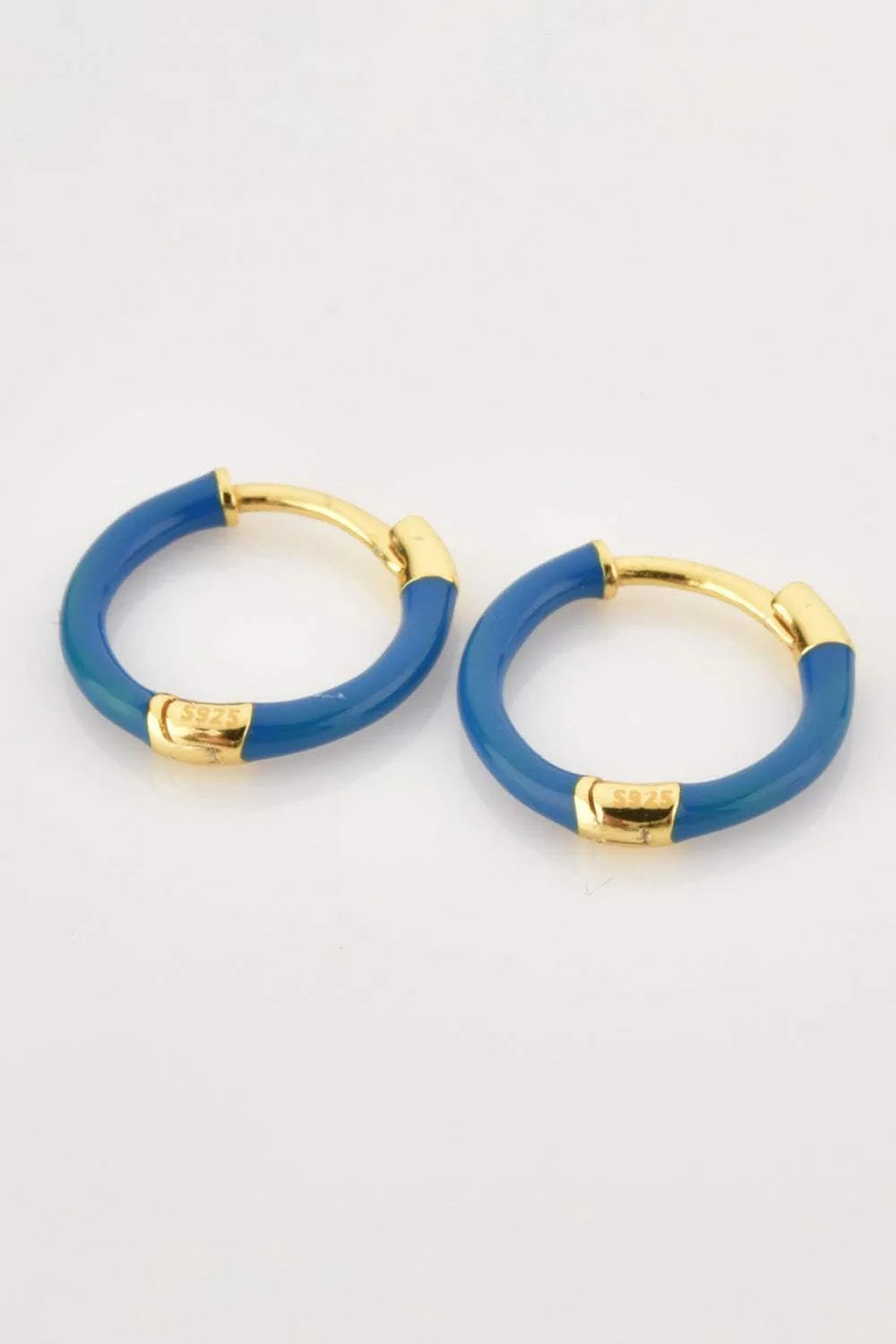 925 Sterling Silver Huggie Earrings Earrings - Tophatter Daily Deals