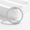 925 Sterling Silver Zircon Ring Silver Rings - Tophatter Daily Deals