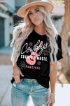 COWBOYS COUNTRY MUSIC Round Neck T-Shirt - Tophatter Daily Deals