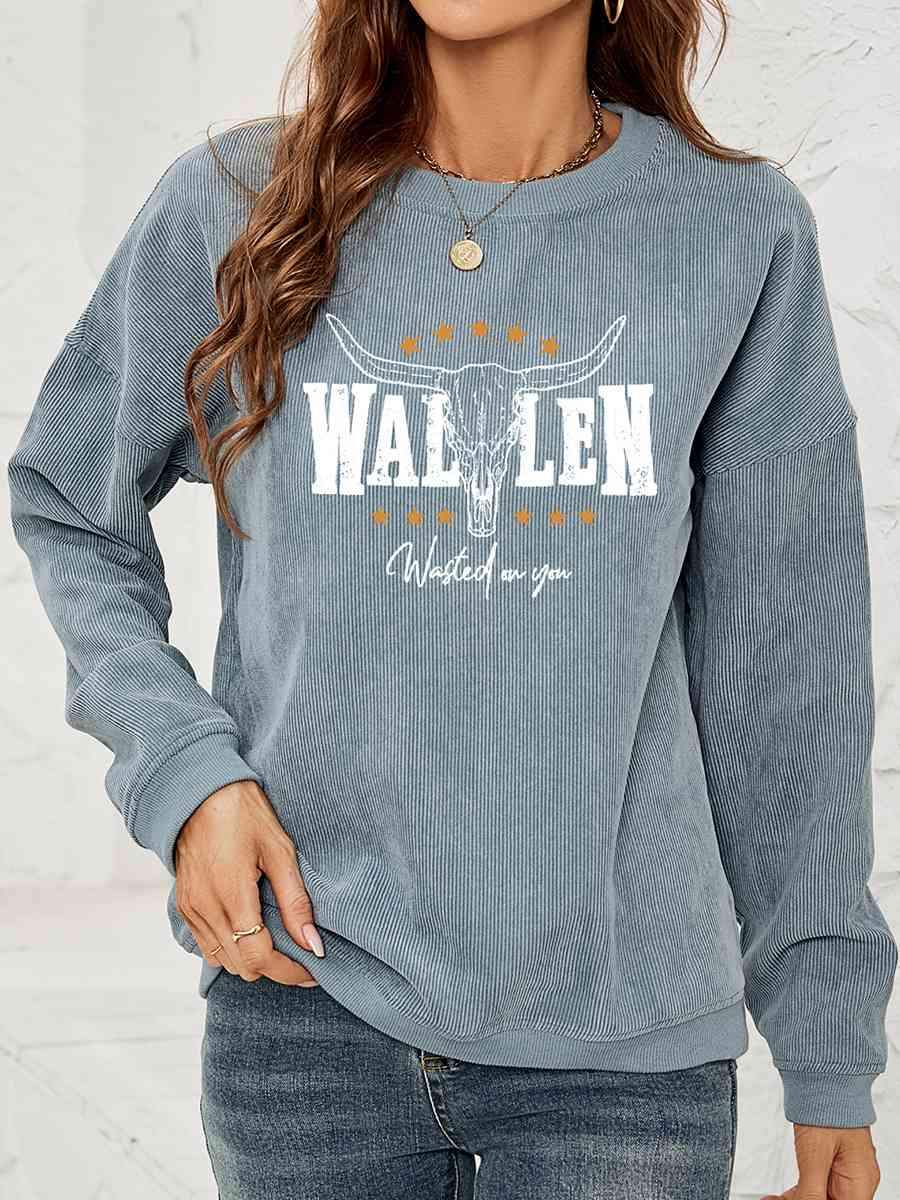 THE HELL I WON'T Graphic Sweatshirt - Tophatter Daily Deals