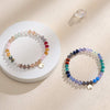 Copper Glass Bead Charm Bracelet Bracelets - Tophatter Daily Deals