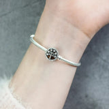 One Piece 925 Sterling Silver Bead Charm Bracelets - Tophatter Daily Deals