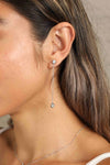 Adored Moissanite Chain Earrings - Tophatter Deals