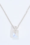 925 Sterling Silver Natural Moonstone Pendant Necklace Moonstone - Tophatter Daily Deals