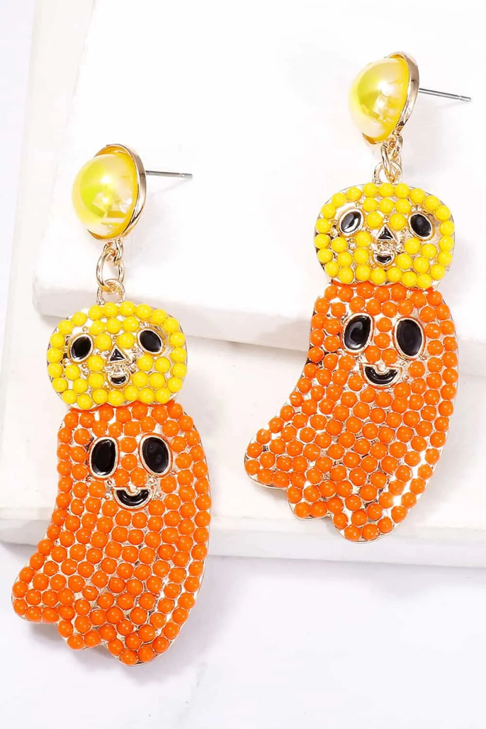 Halloween Ghost Shape Dangle Earrings Earrings - Tophatter Daily Deals