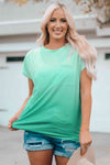 Round Neck Pocket Tee Shirt Women's T-Shirts - Tophatter Daily Deals