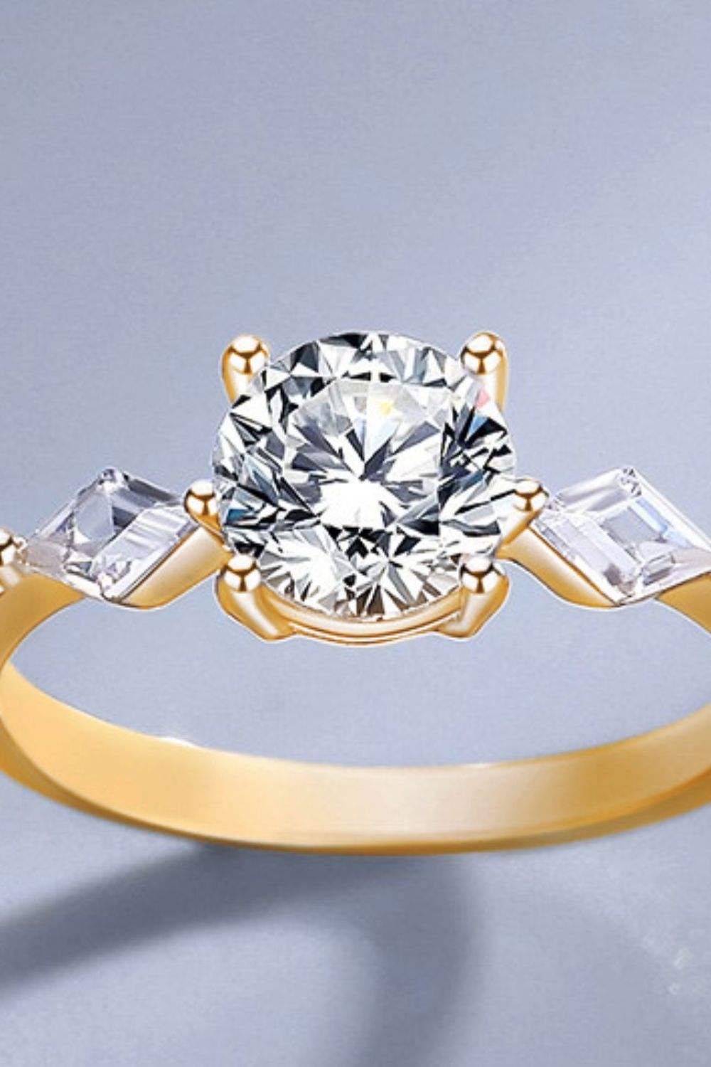 In The Meantime Moissanite Ring Moissanite - Tophatter Daily Deals