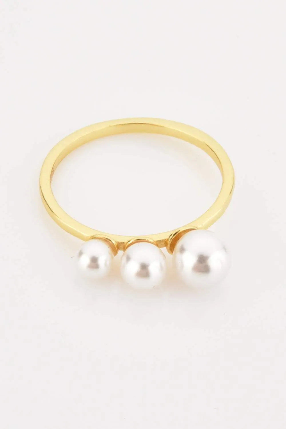 Pearl 925 Sterling Silver Ring Rings - Tophatter Daily Deals
