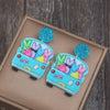 Acrylic Alloy Car Shape Dangle Earrings Earrings - Tophatter Daily Deals