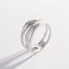925 Sterling Silver Double-Layered Ring - Tophatter Shopping Deals - Electronics, Jewelry, Beauty, Health, Gadgets, Fashion