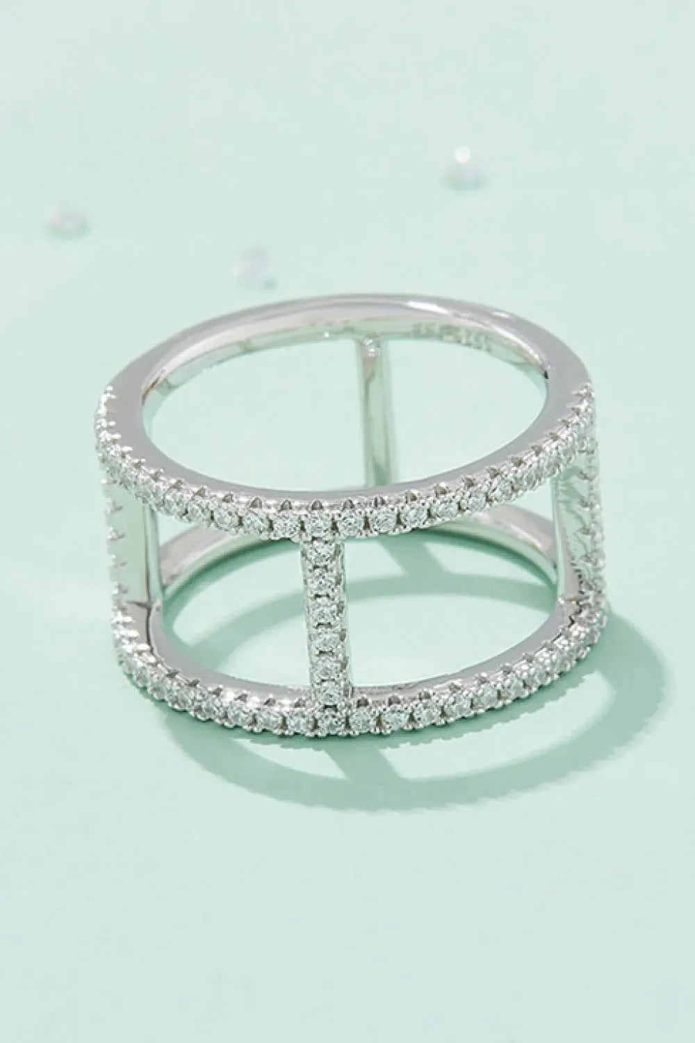 Always Get Better Moissanite Ring Moissanite - Tophatter Daily Deals