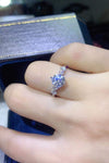 Something To See 1 Carat Moissanite Ring Moissanite - Tophatter Daily Deals