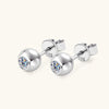 Moissanite 925 Sterling Silver Stud Earrings Moissanite - Tophatter Daily Deals