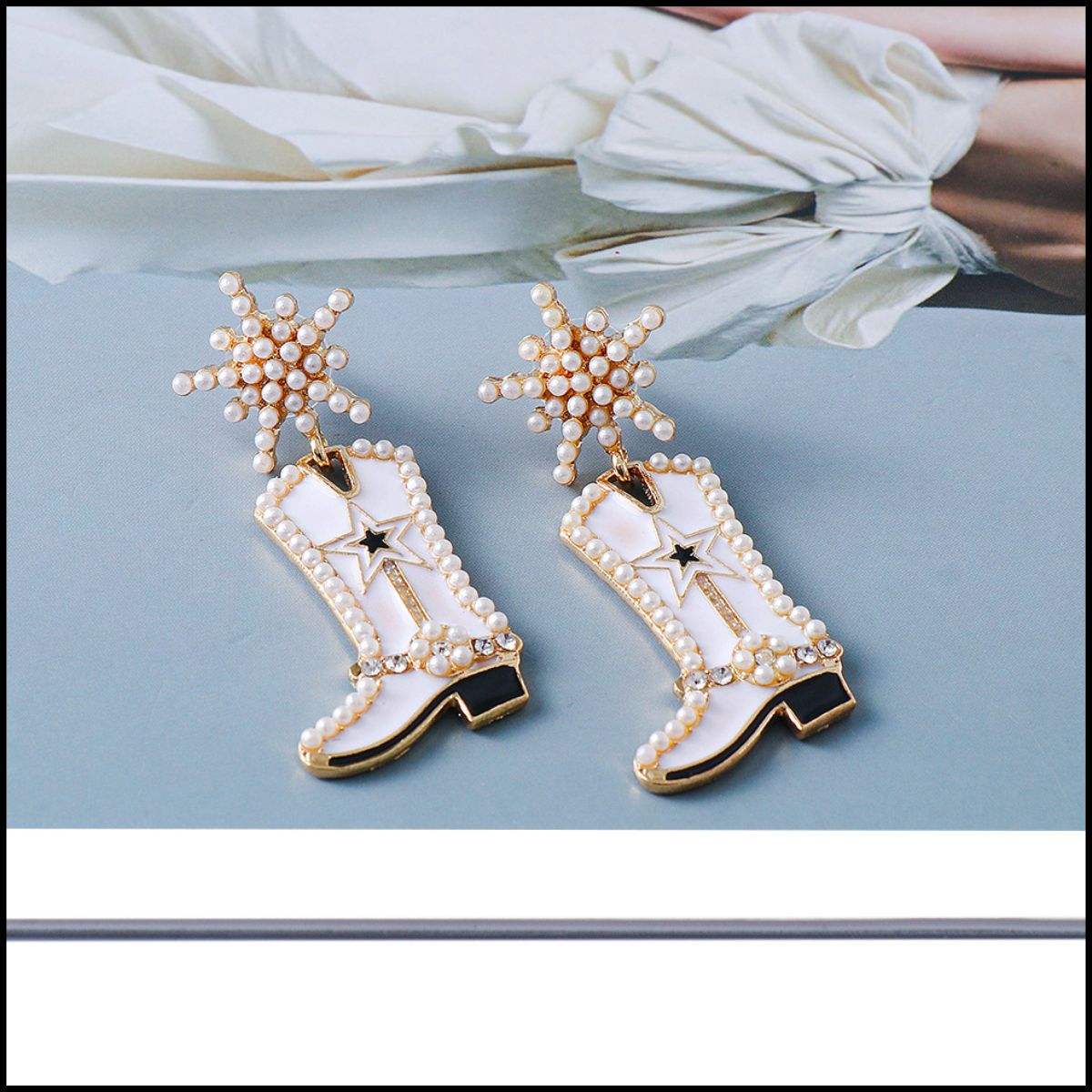 Boot Alloy Dangle Earrings Earrings - Tophatter Daily Deals