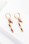 Christmas Theme Alloy Earrings Earrings - Tophatter Daily Deals