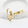 Gold-Plated Copper Layered Hoop Earrings Gold One Size Earrings - Tophatter Daily Deals